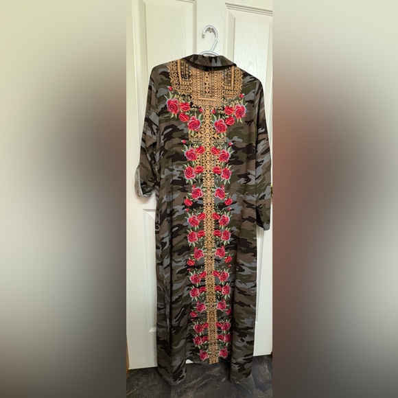 Camo jacket or kimono small - Picture 3 of 4